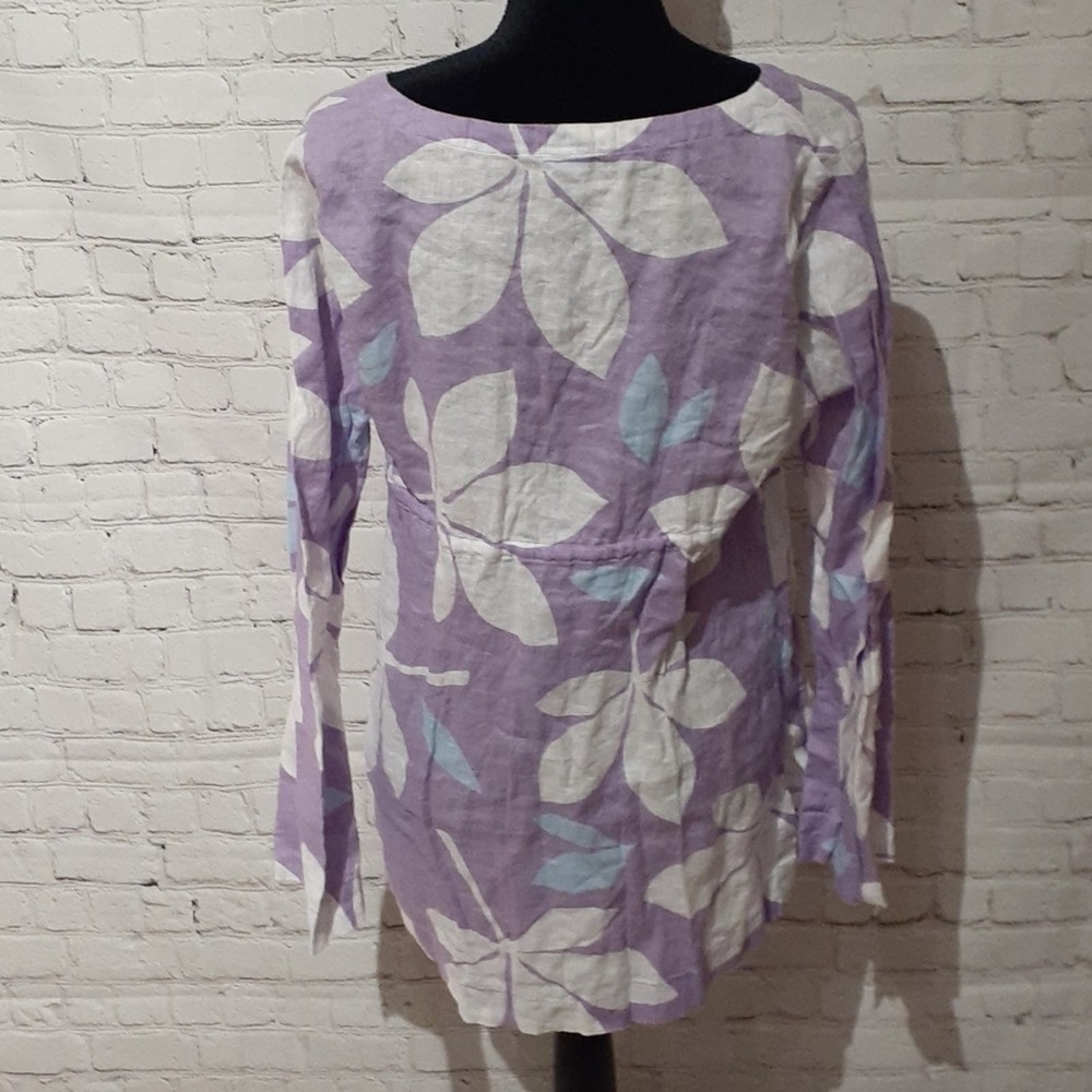 ISLAND COMPANY medium cover up, 100% linen, $249 - Picture 3 of 6
